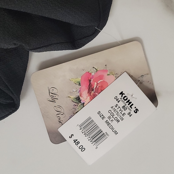 Lily Rose Black Romper  V Neck & Back, Women's, Size M - Picture 7 of 11